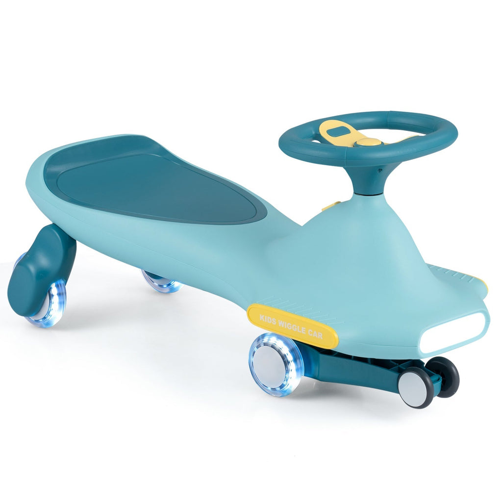 Wiggle Wheels Ride-On Car with Lights & Music