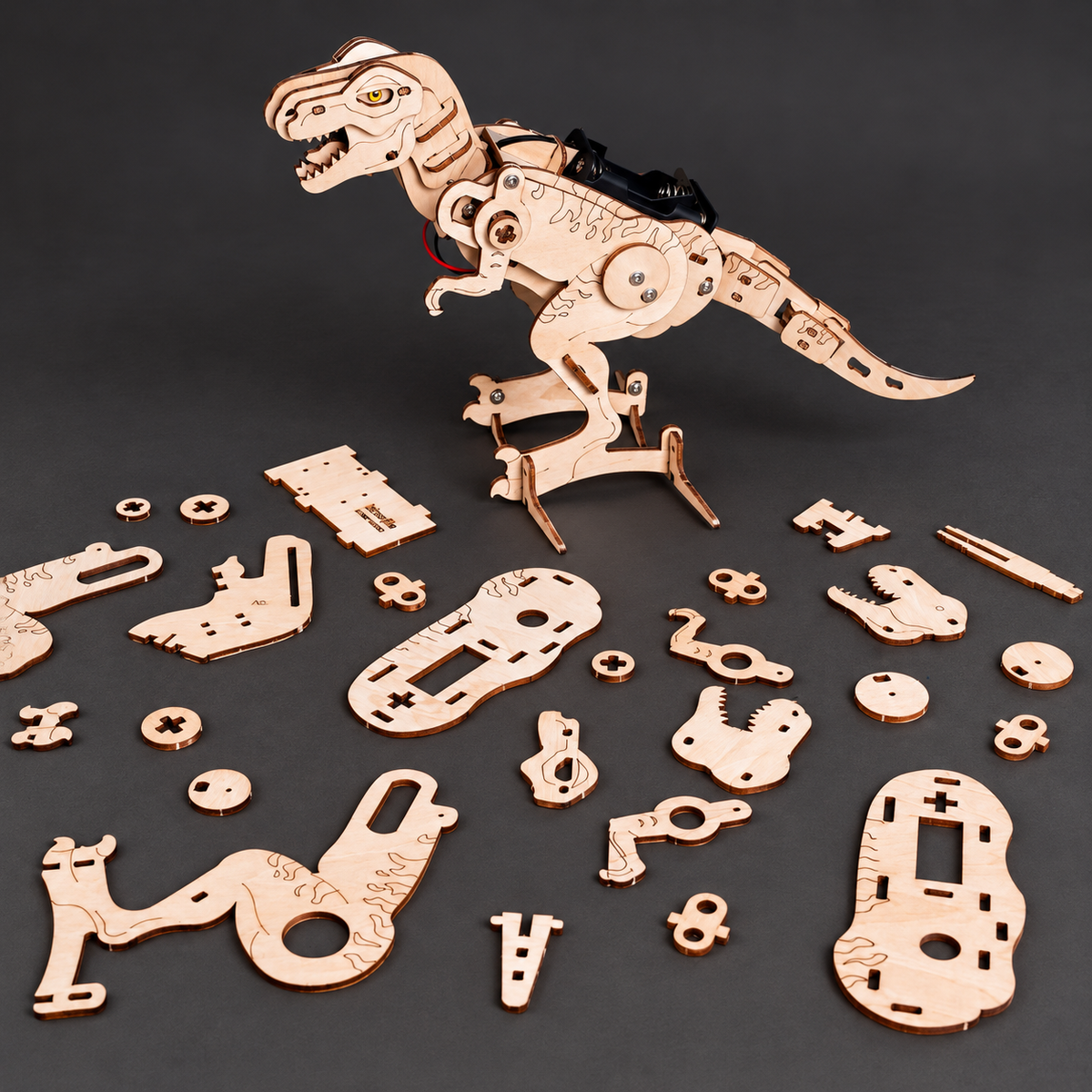 Sound-Activated T-Rex Robot Kit