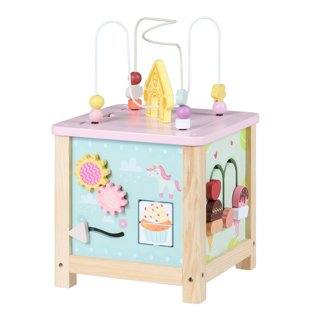 Wonderwood Sensory Activity Cube