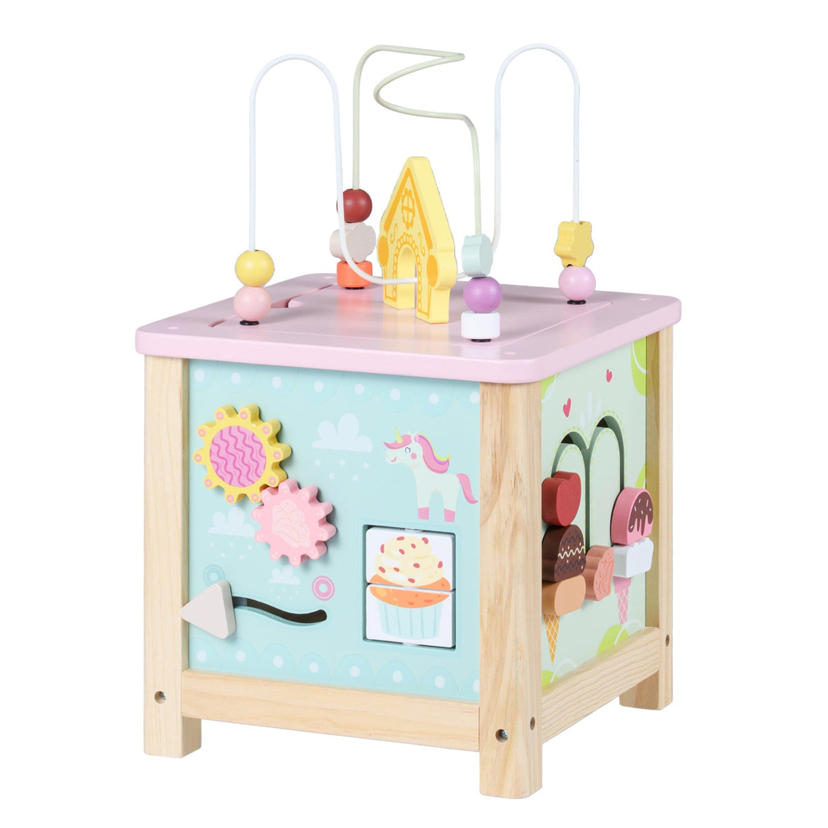 Wonderwood Sensory Activity Cube