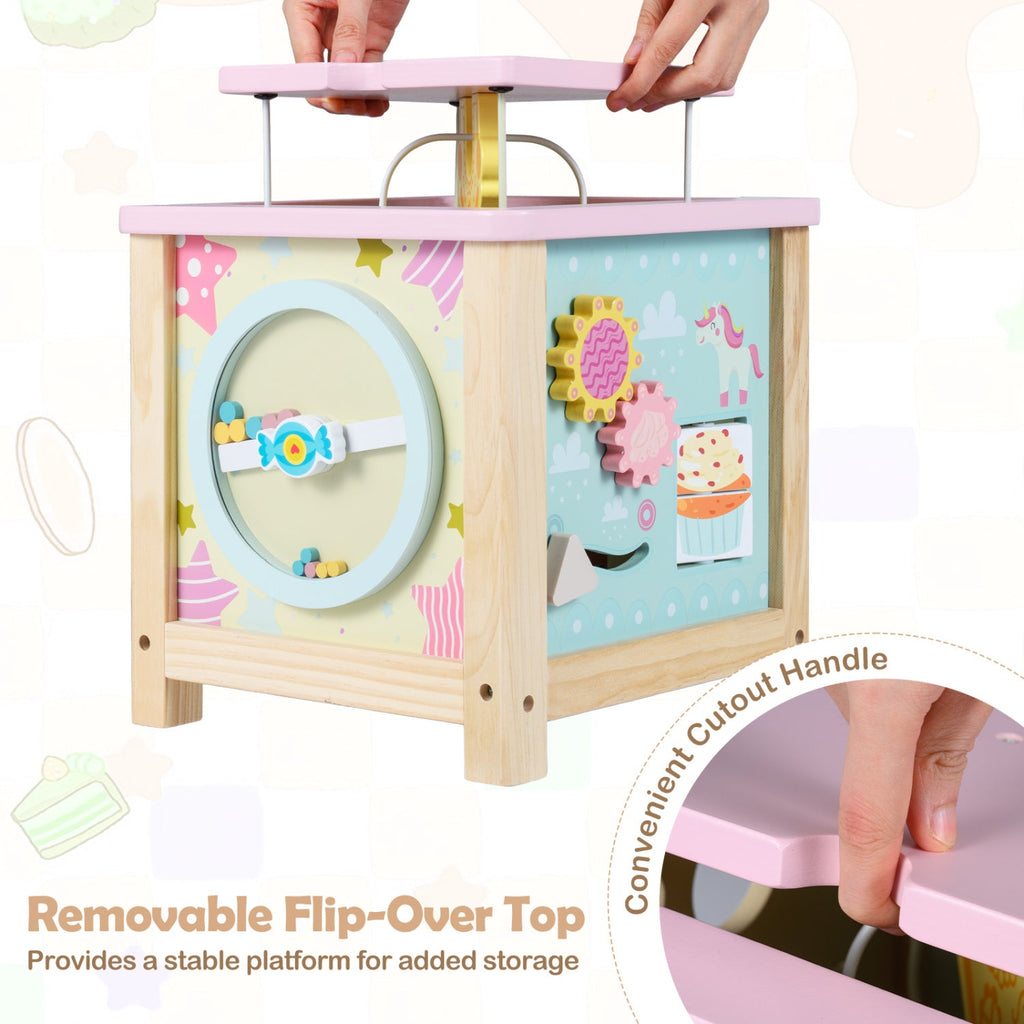 Wonderwood Sensory Activity Cube