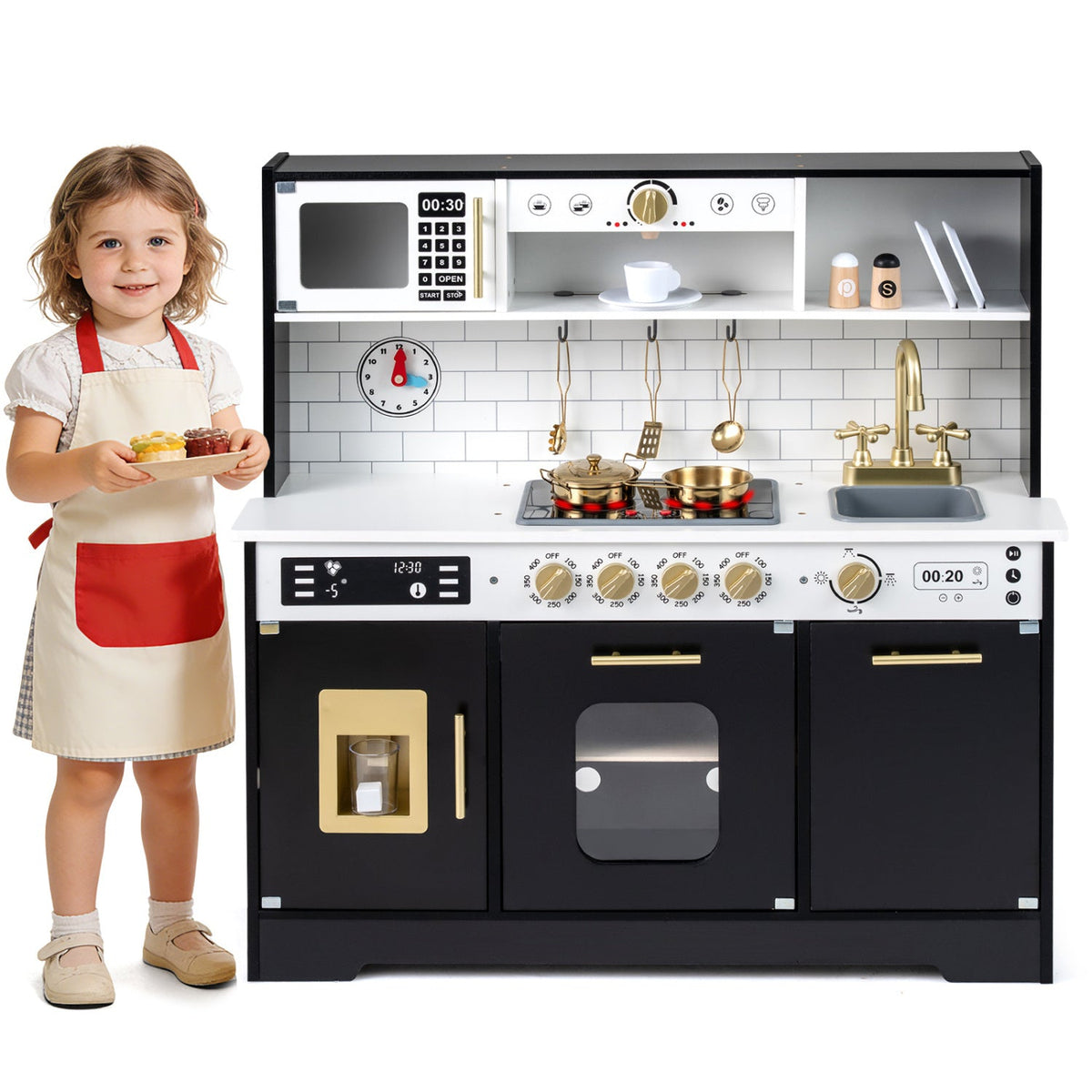 Little Chef Wooden Kitchen with Lights & Sounds