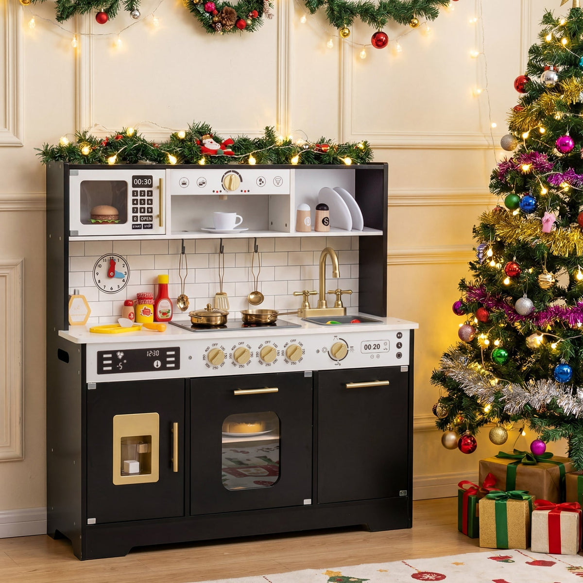 Little Chef Wooden Kitchen with Lights & Sounds