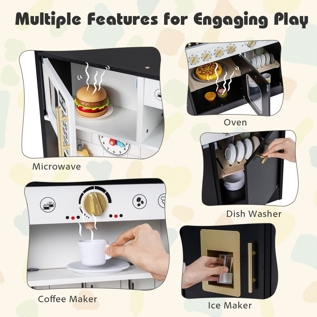 Little Chef Wooden Kitchen with Lights & Sounds