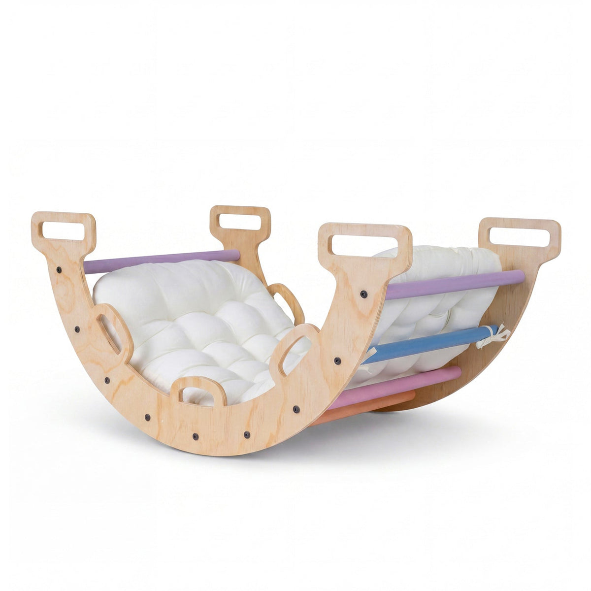 Rock & Climb Wooden Arch with Cushion