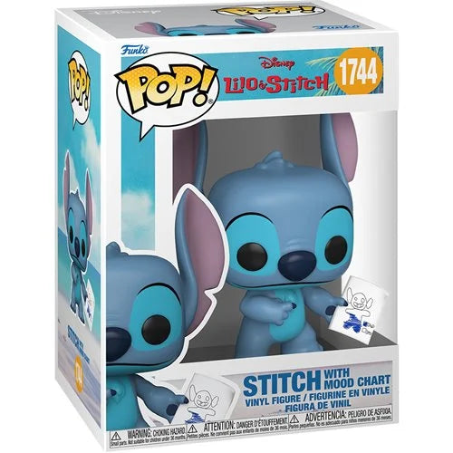 Lilo & Stitch Stitch with Mood Chart Funko Pop! Vinyl Figure #1744