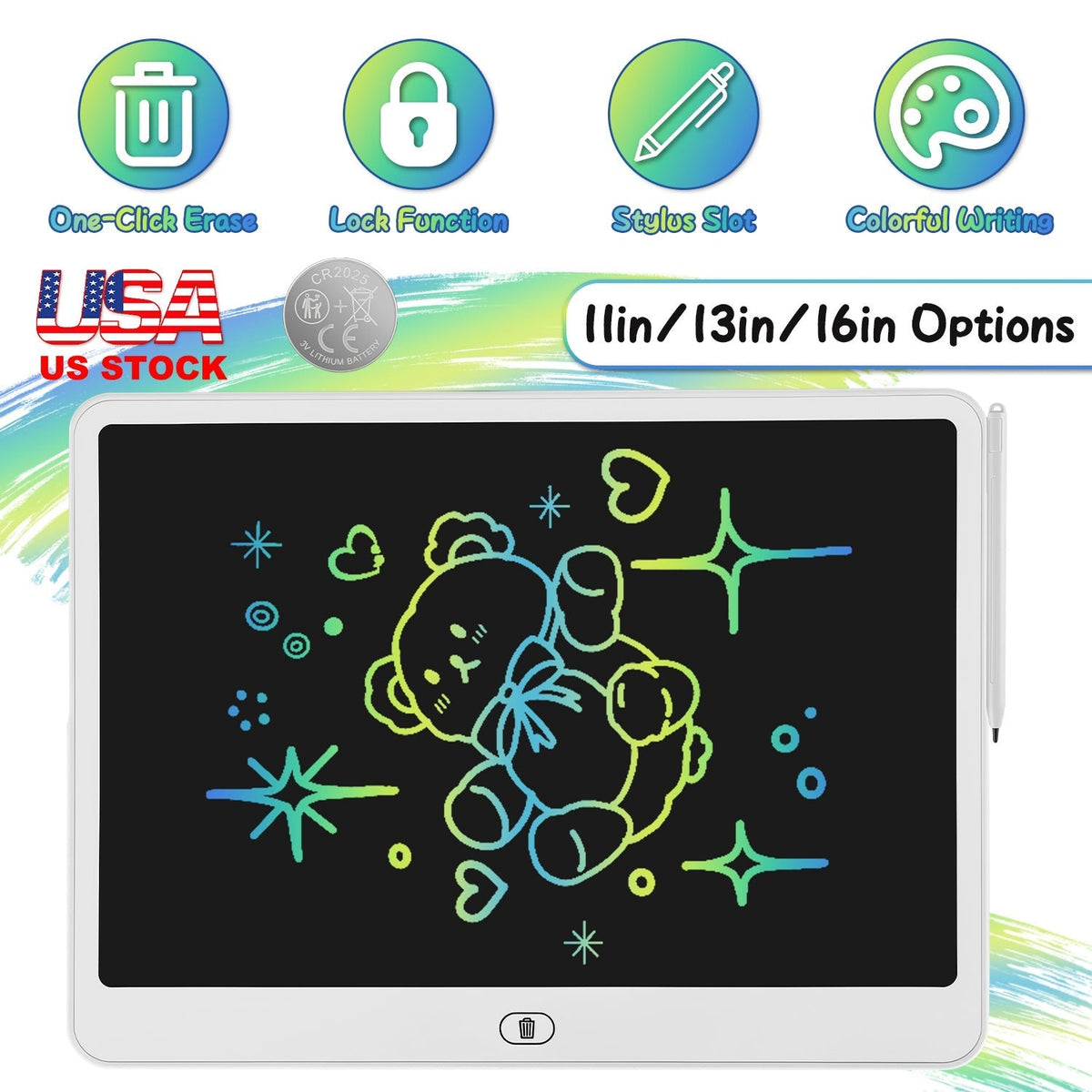 Doodle Dreams LCD Writing Tablet
