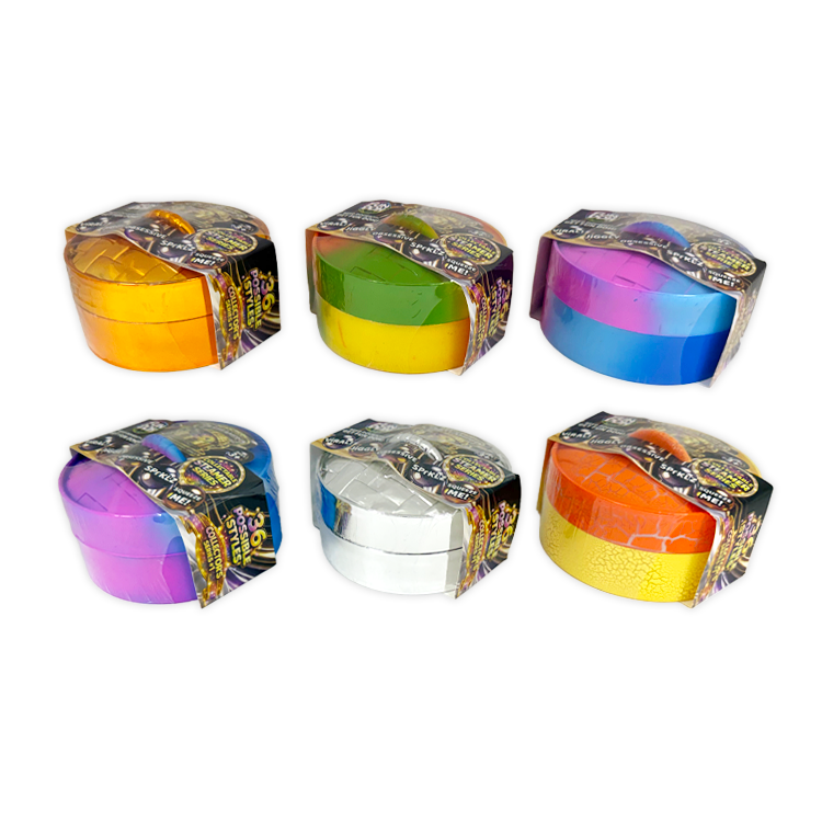 Collectible Mystery Dumpling Squishy Toy in Steamer Case