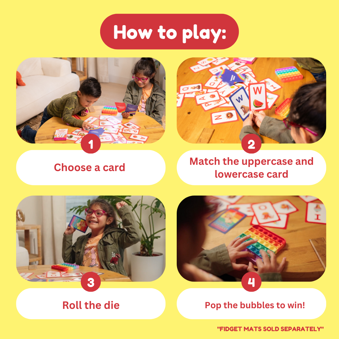 ABC: Learn Uppercase & Lowercase Letters Card Pack - Pipkin & Puddle: Dreamland