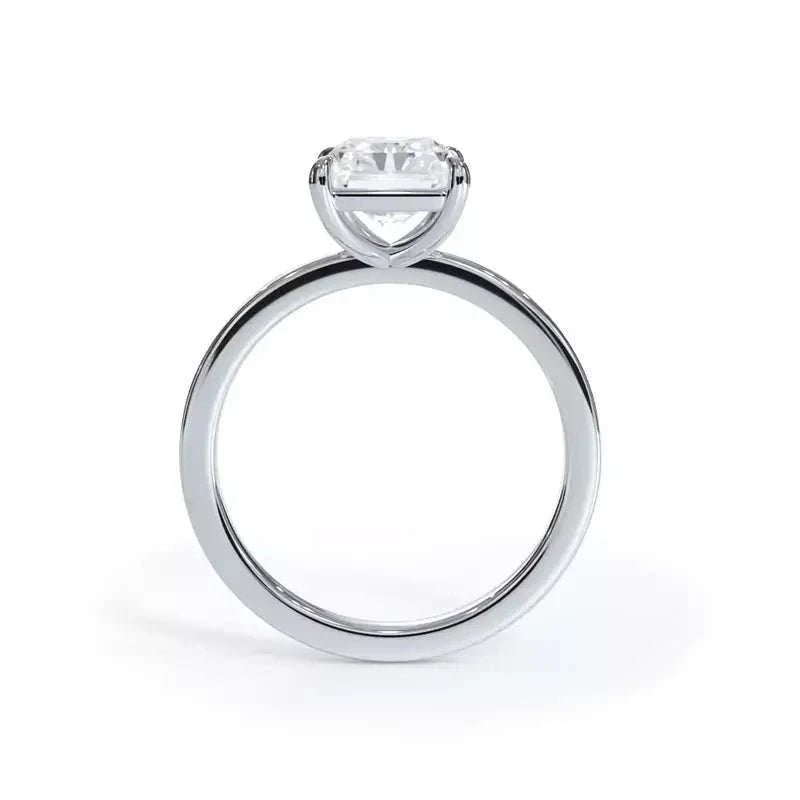 AGI Certified 3 CTW Lab Grown Diamond Solitaire Engagement Ring – G-VS Clarity, 14K White Gold - Maven Couture IncDiamond Ring