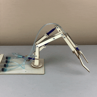 Hydraulic Robotic Arm STEM Kit by Kitsville, image 4 of 5