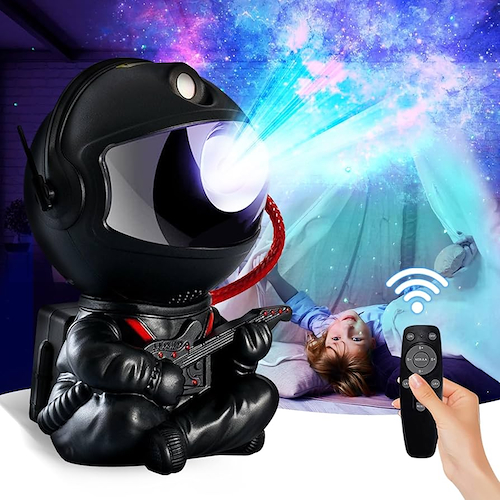 Astronaut Galaxy Night Light Projector
