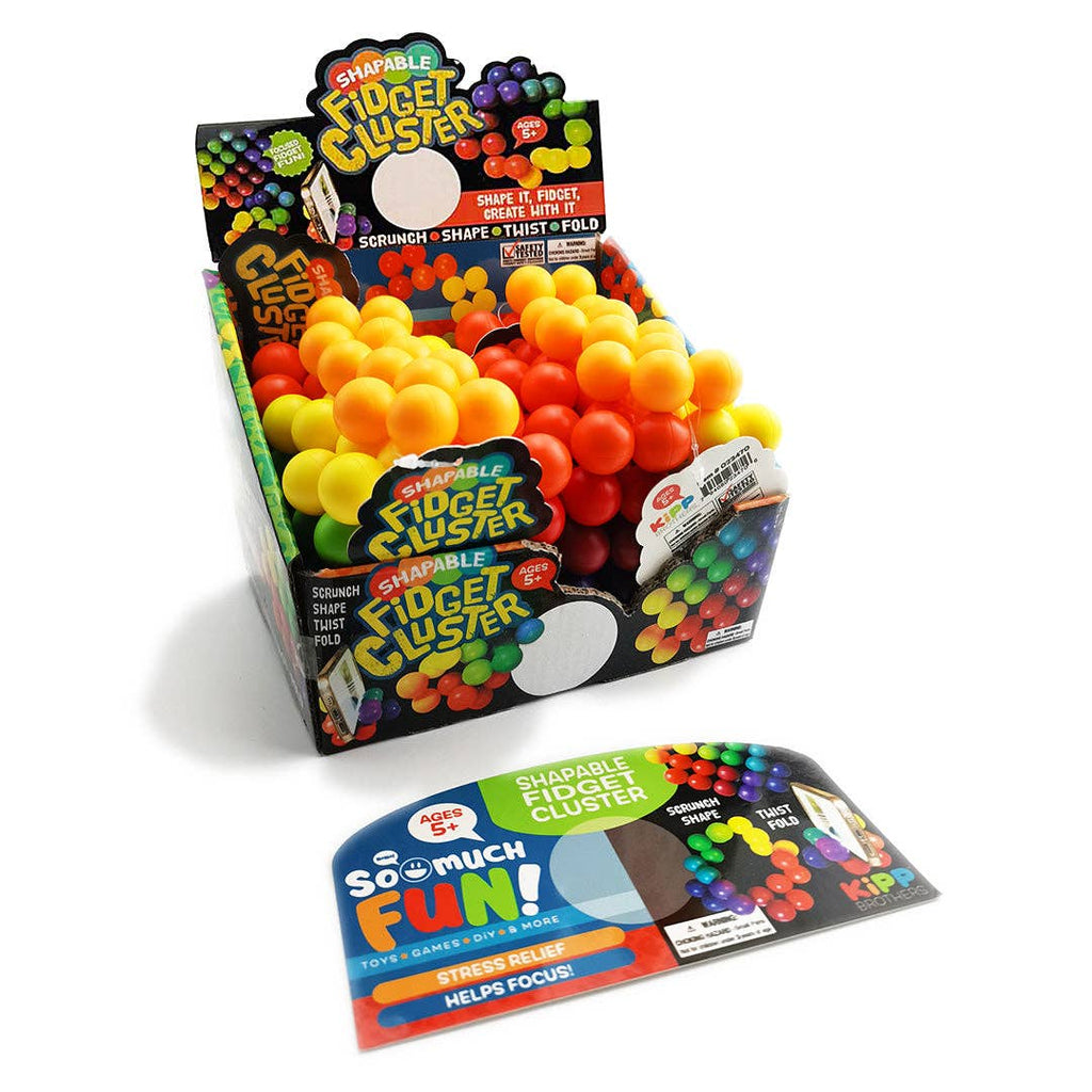 20-Ball Shape-Shifting Fidget Cluster Toy - product photo