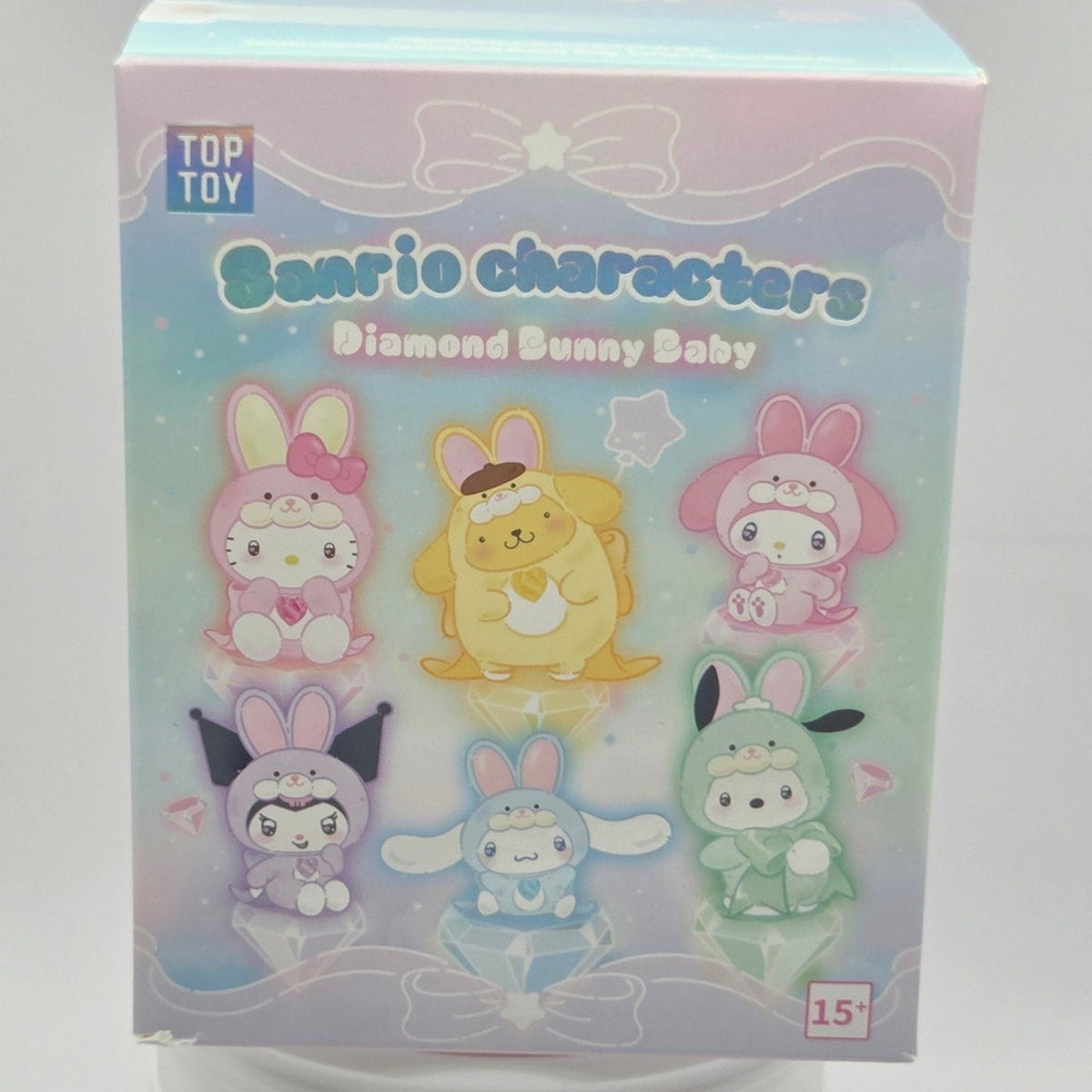 Sanrio Diamond Bunny Baby Figure — Pompompurin Sunny Diamond — product photo 2 of 3