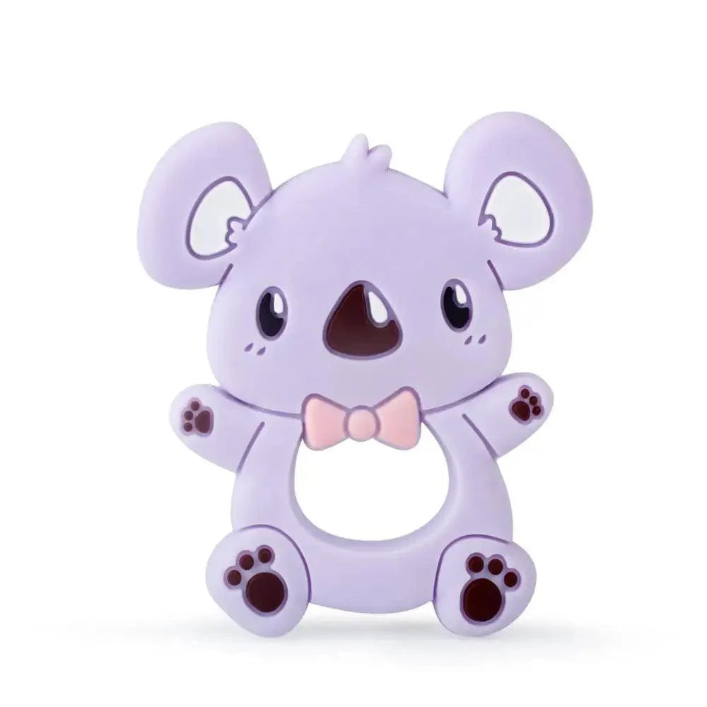 Animal Friends Silicone Ring Teether