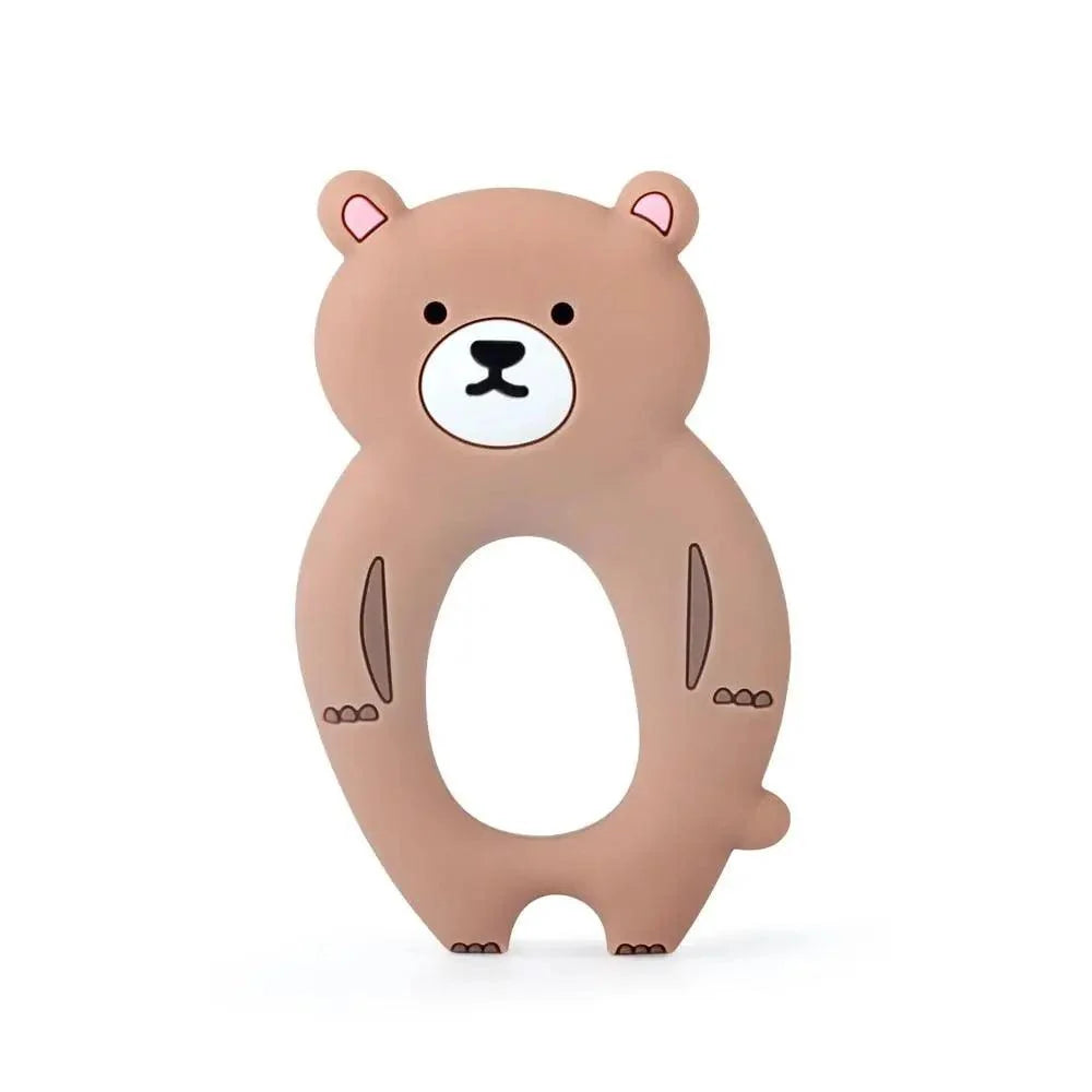 Animal Friends Silicone Ring Teether