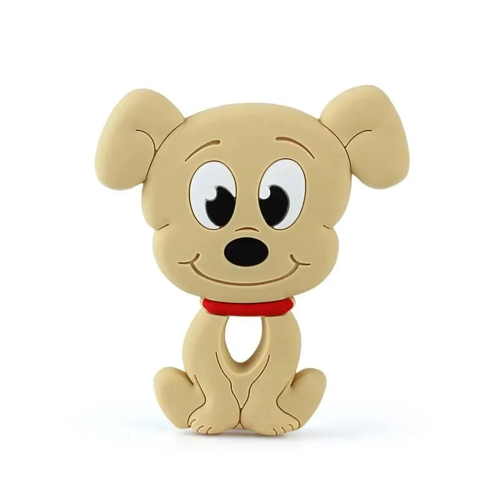 Animal Friends Silicone Ring Teether
