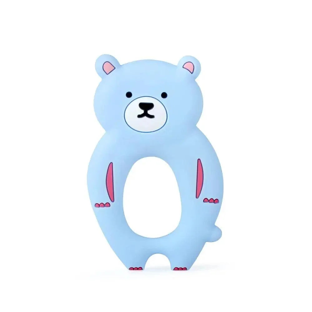 Animal Friends Silicone Ring Teether