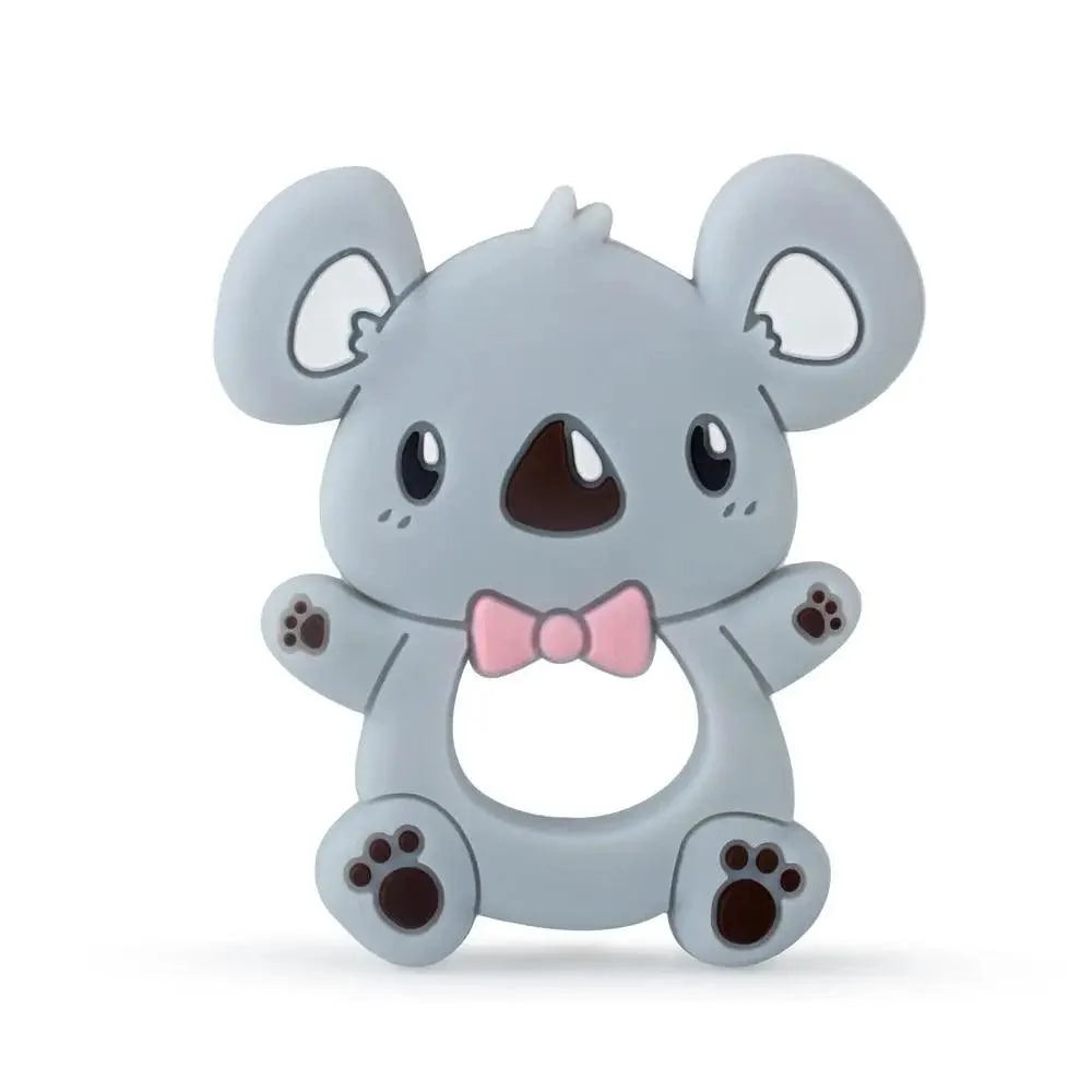 Animal Friends Silicone Ring Teether