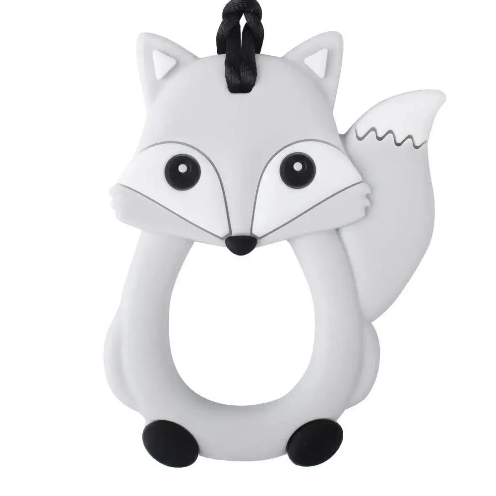 Animal Friends Silicone Ring Teether