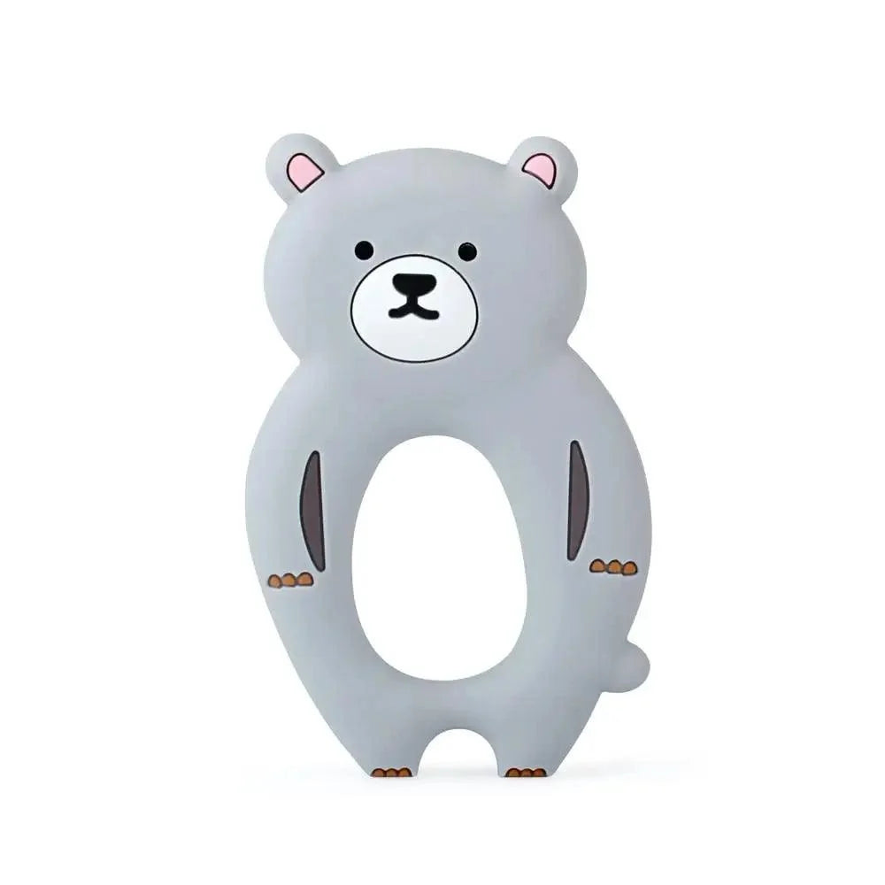 Animal Friends Silicone Ring Teether
