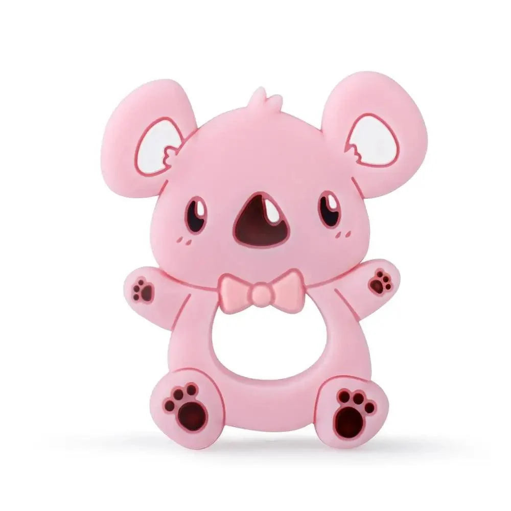 Animal Friends Silicone Ring Teether