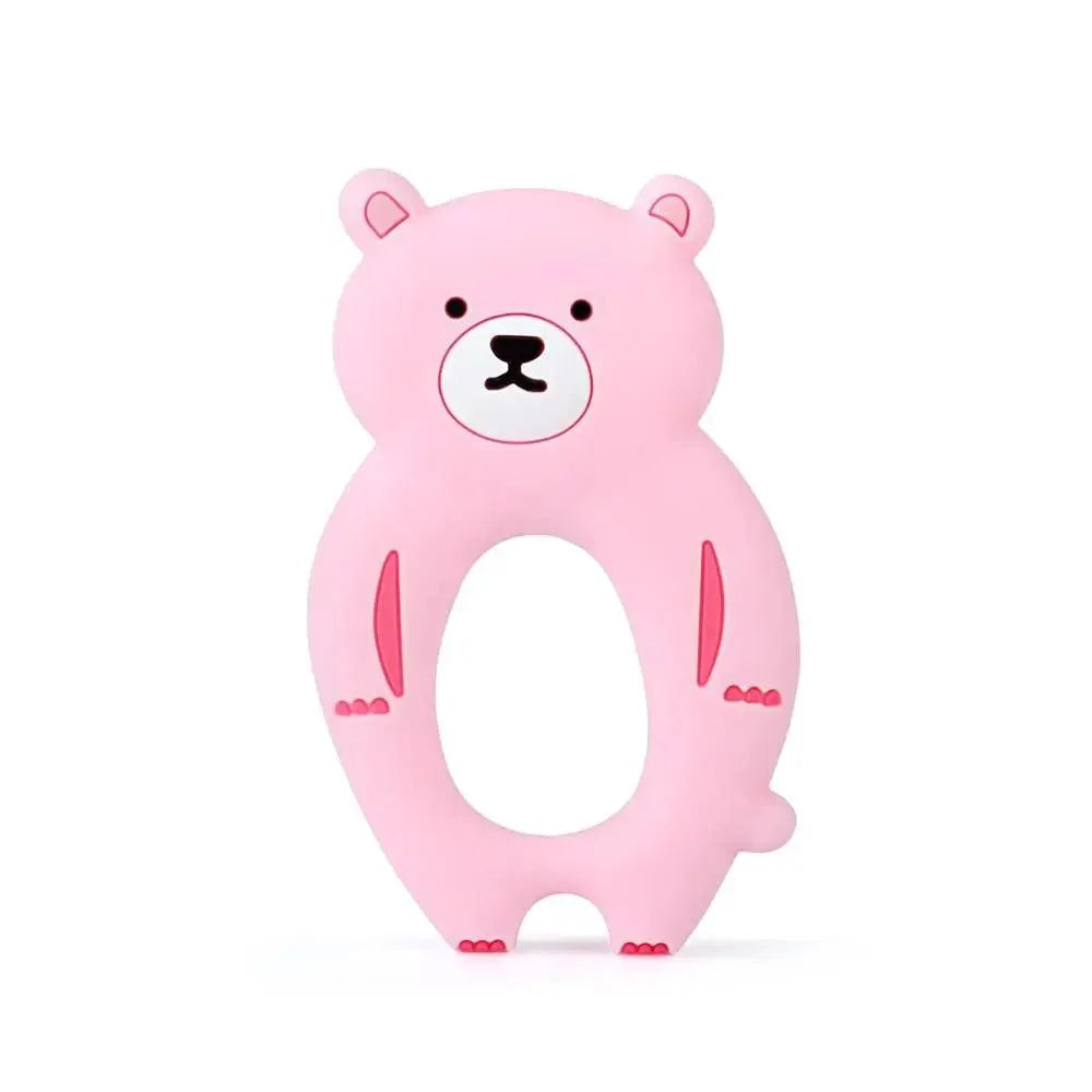 Animal Friends Silicone Ring Teether