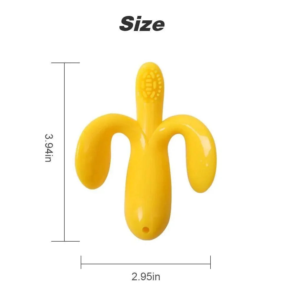Banana Silicone Baby Teether