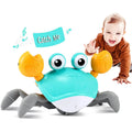 interactive crawling crab baby toy product photo showing the full item