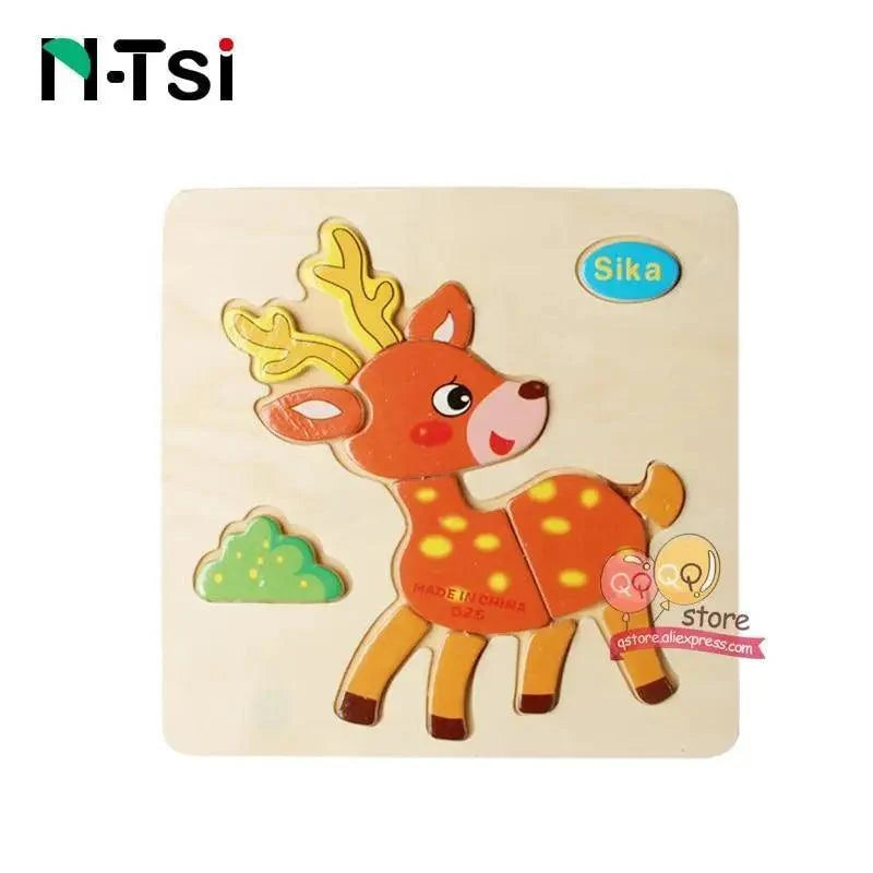 Little Friends Wooden Puzzle