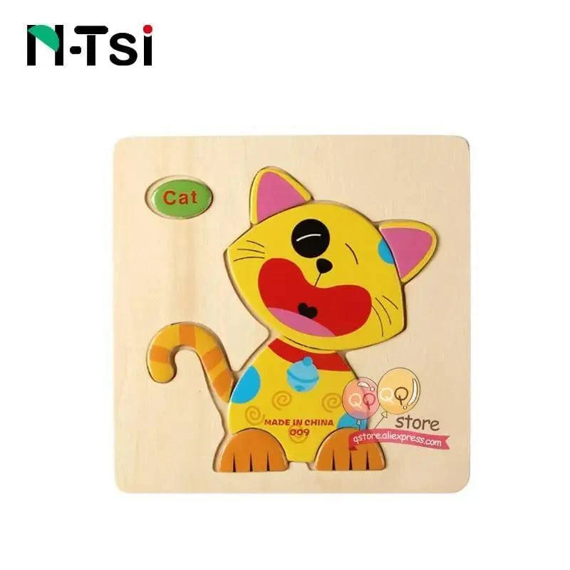 Little Friends Wooden Puzzle