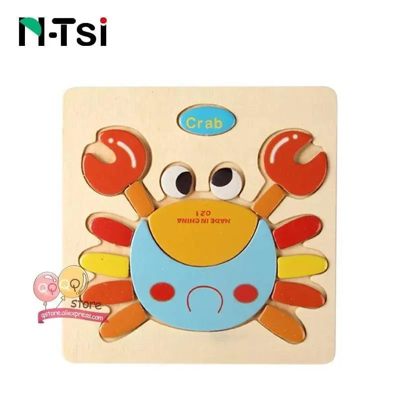 Little Friends Wooden Puzzle