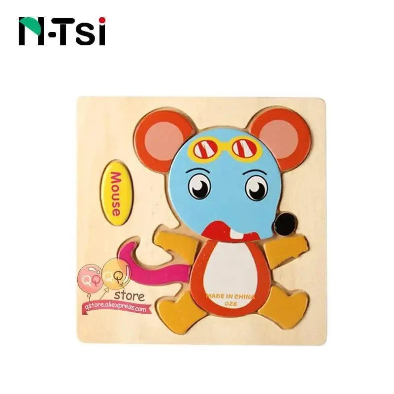 Little Friends Wooden Puzzle