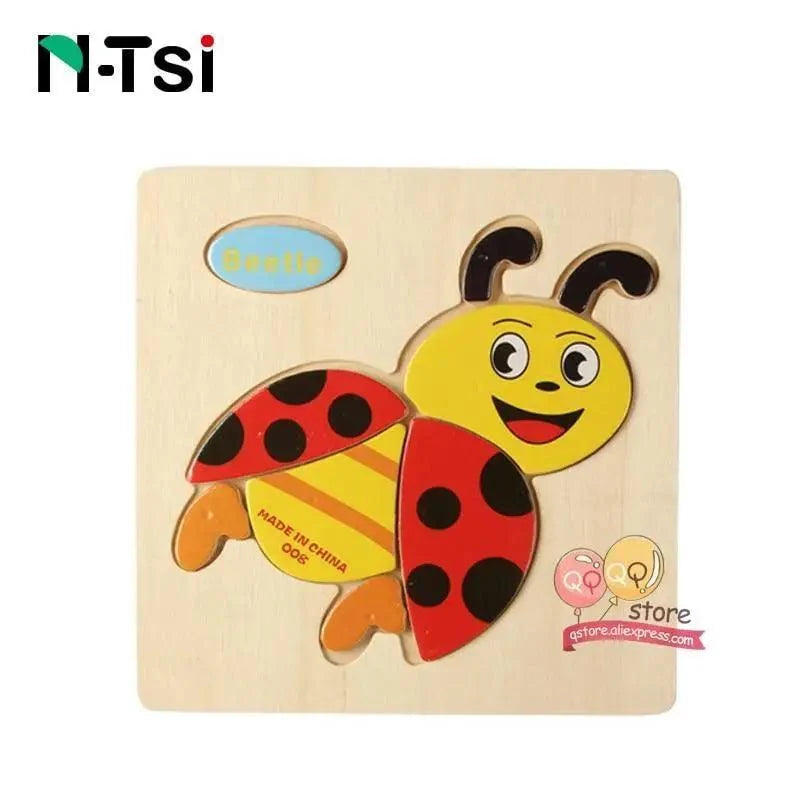 Little Friends Wooden Puzzle