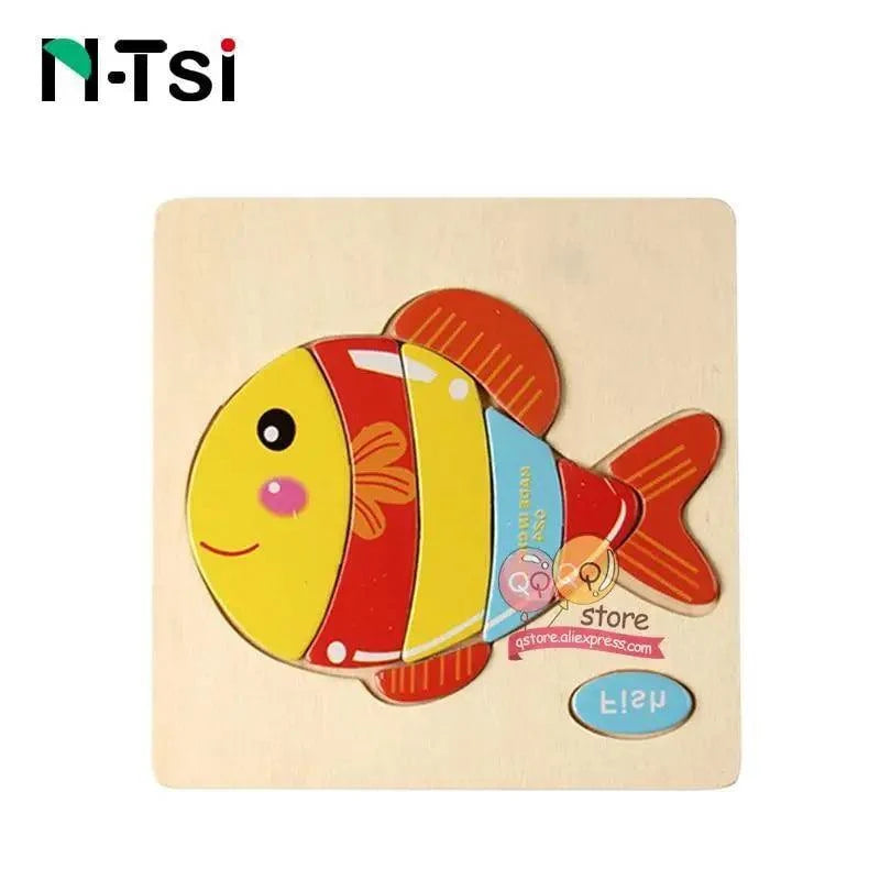 Little Friends Wooden Puzzle