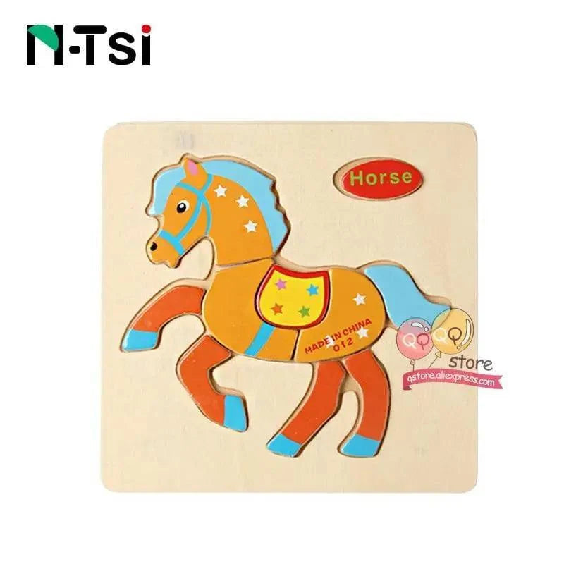 Little Friends Wooden Puzzle