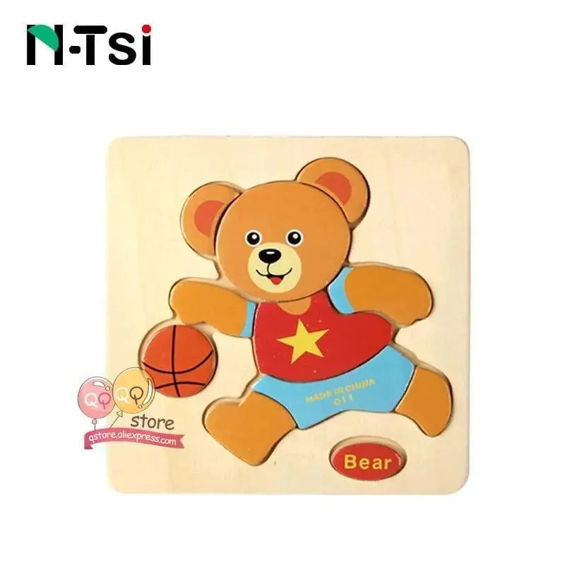 Little Friends Wooden Puzzle