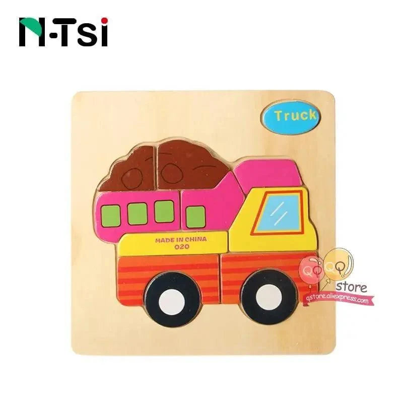 Little Friends Wooden Puzzle