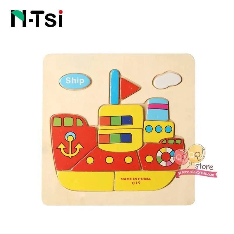 Little Friends Wooden Puzzle