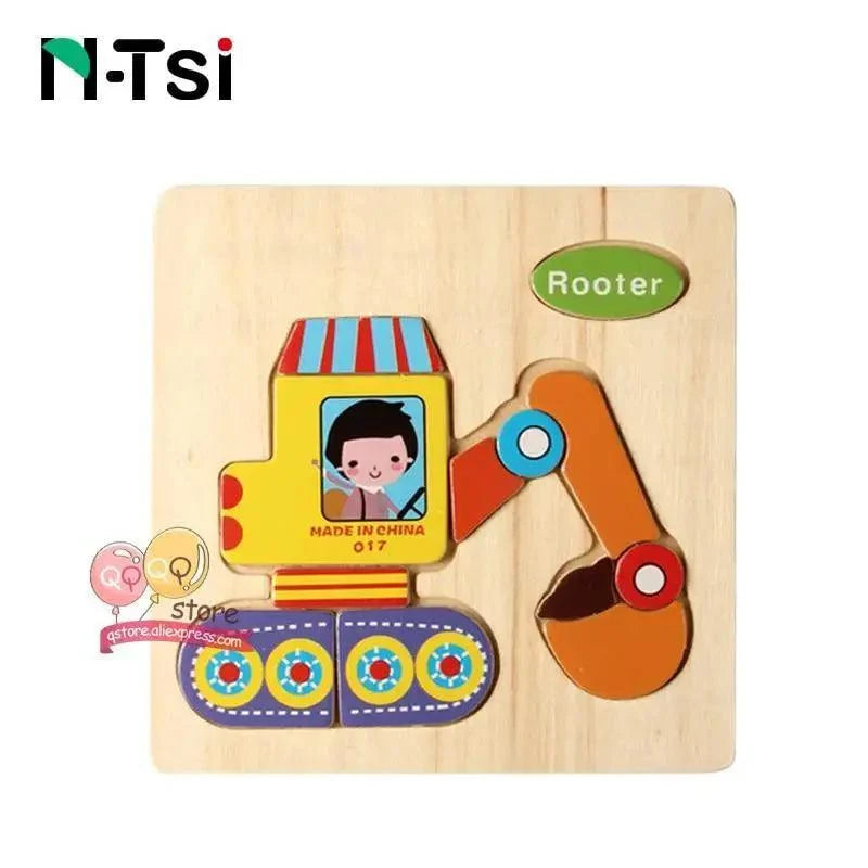 Little Friends Wooden Puzzle