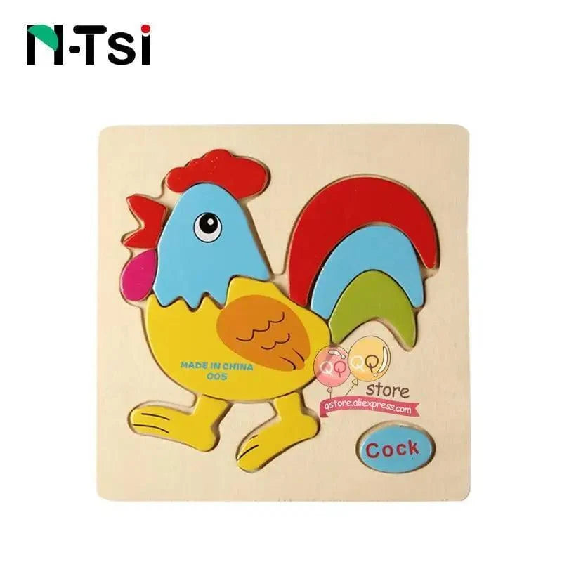 Little Friends Wooden Puzzle
