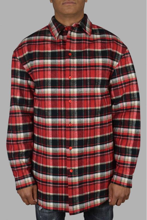 Balenciaga Men Checked Shirt - Maven Couture IncTops / Tee Shirts