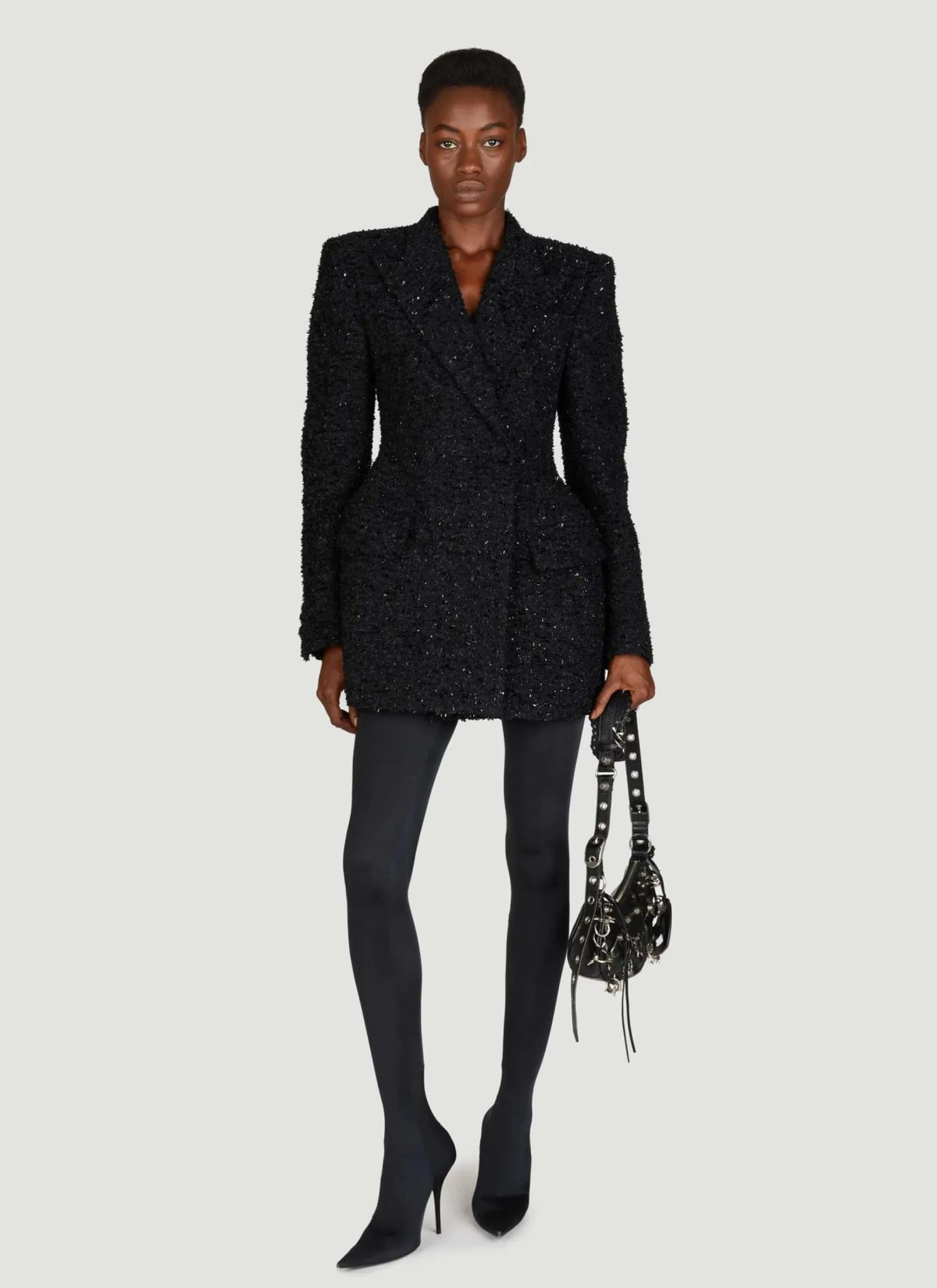 Balenciaga Women Hourglass Jacket - Maven Couture IncOuterwear / Jackets
