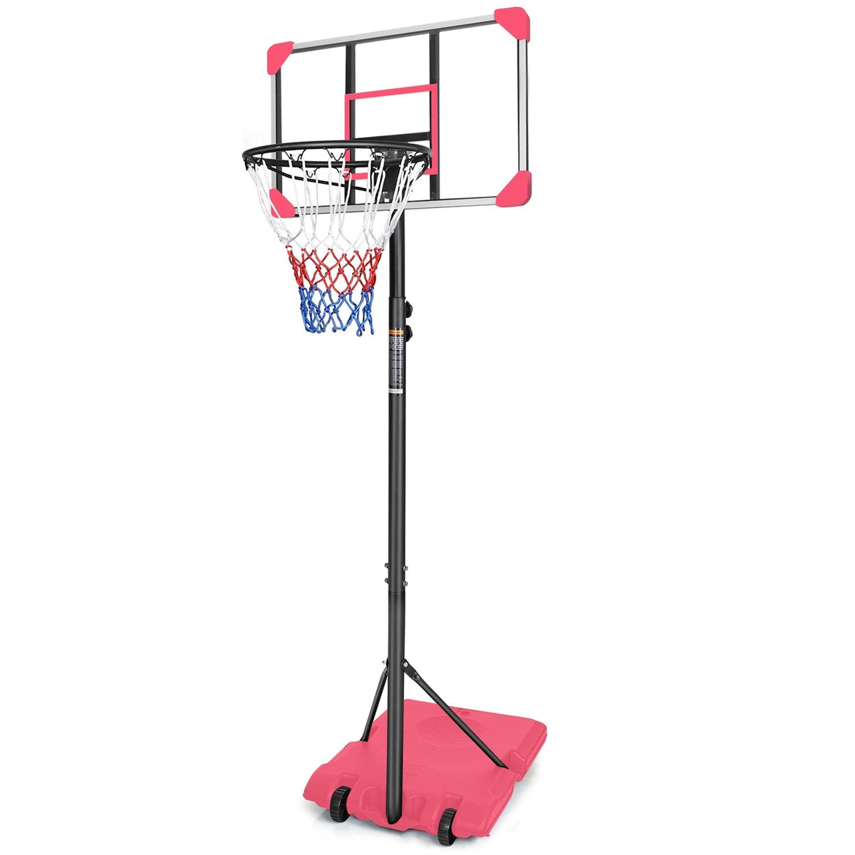 Hoop Heroes Adjustable Basketball Hoop