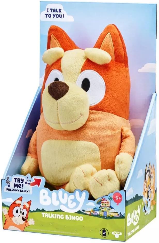 Talking Bluey - Interactive 13" Sing Along Plush