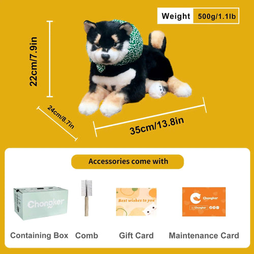 Black Shiba Inu Dog - Maven Couture IncStuffed Dogs