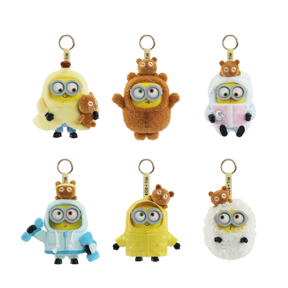 Bob & Tim Best Buddies Plush Keychain Blind Box