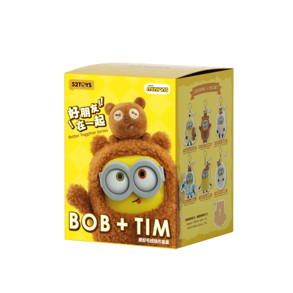 Bob & Tim Best Buddies Plush Keychain Blind Box