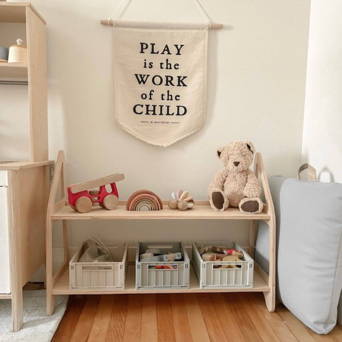 Montessori Toy Shelf