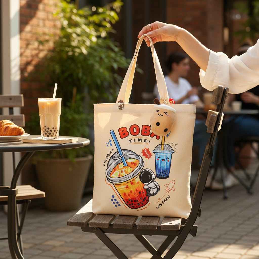 Boba Tote Bag Gift Set — product photo 11 of 22